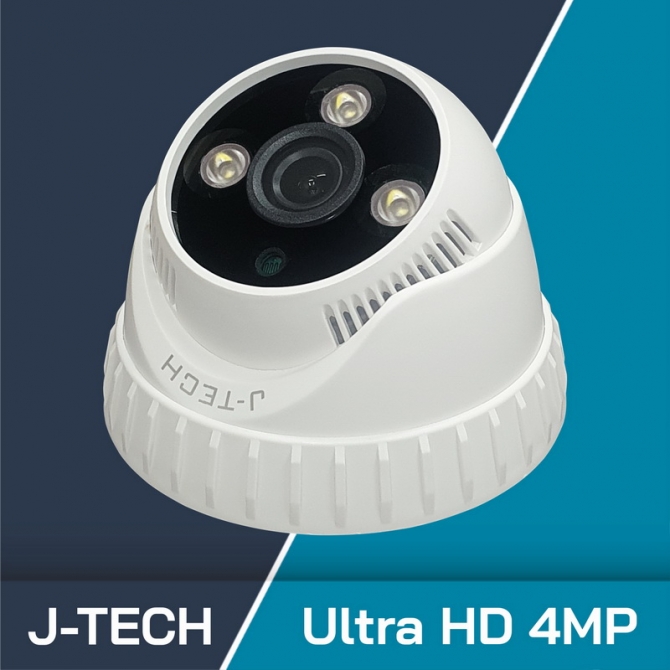 Camera IP J-Tech UHD3206D (Face ID 4MP, Ghi hình, Ghi Âm)