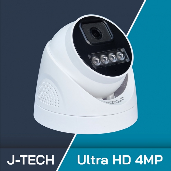Camera IP J-Tech UHD5284D (Face ID 4MP, Ghi hình, Ghi Âm)