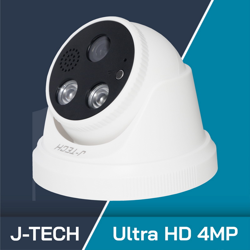 Camera IP J-Tech UHD5278D (Face ID 4MP, Ghi hình, Ghi Âm)